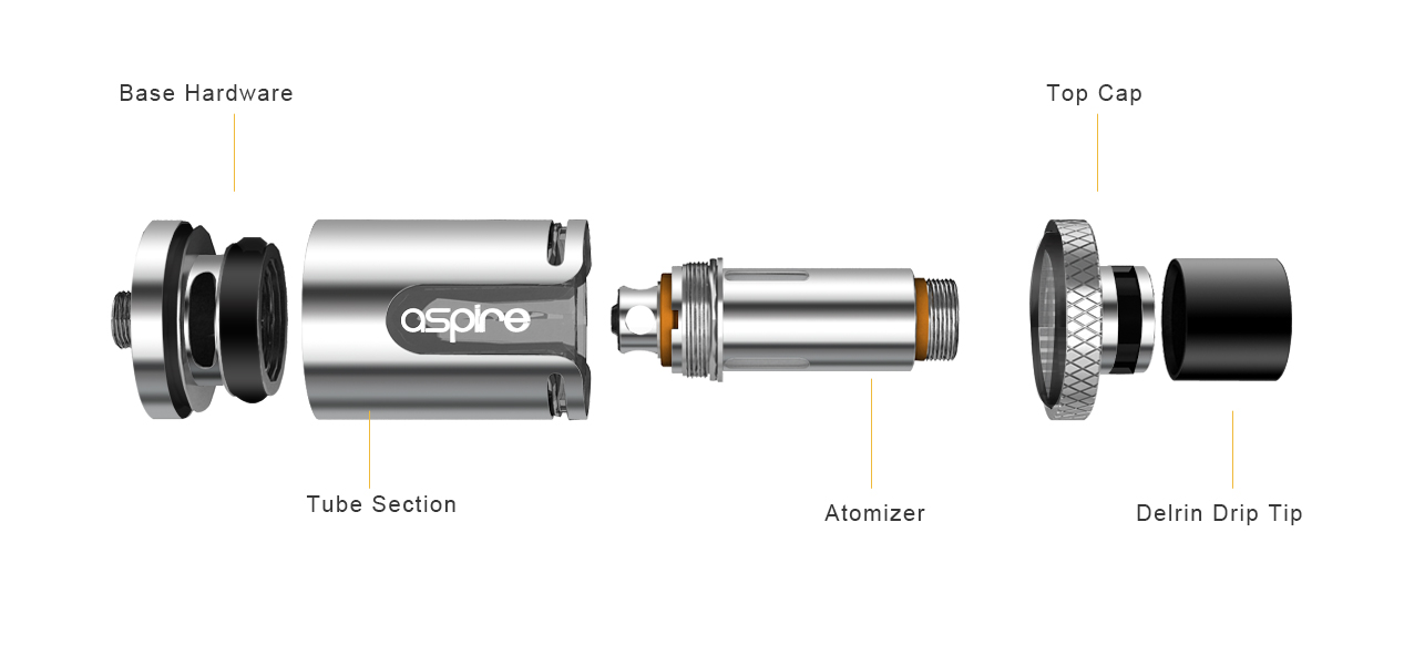 Aspire Cleito EXO Detailed View
