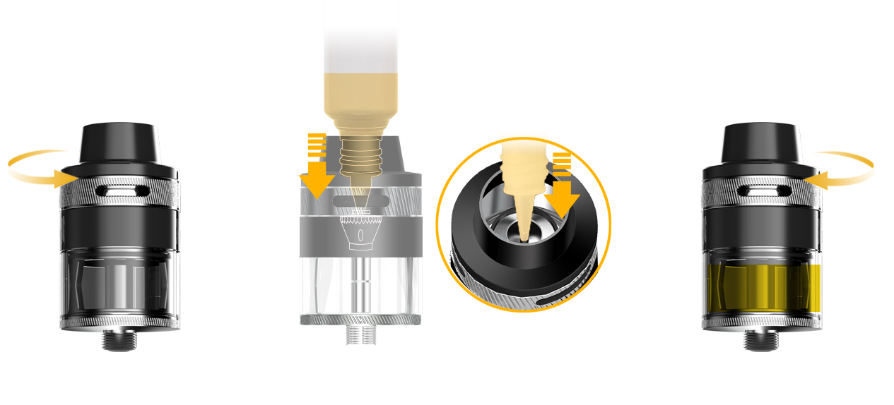 Aspire Revvo Tank Refilling