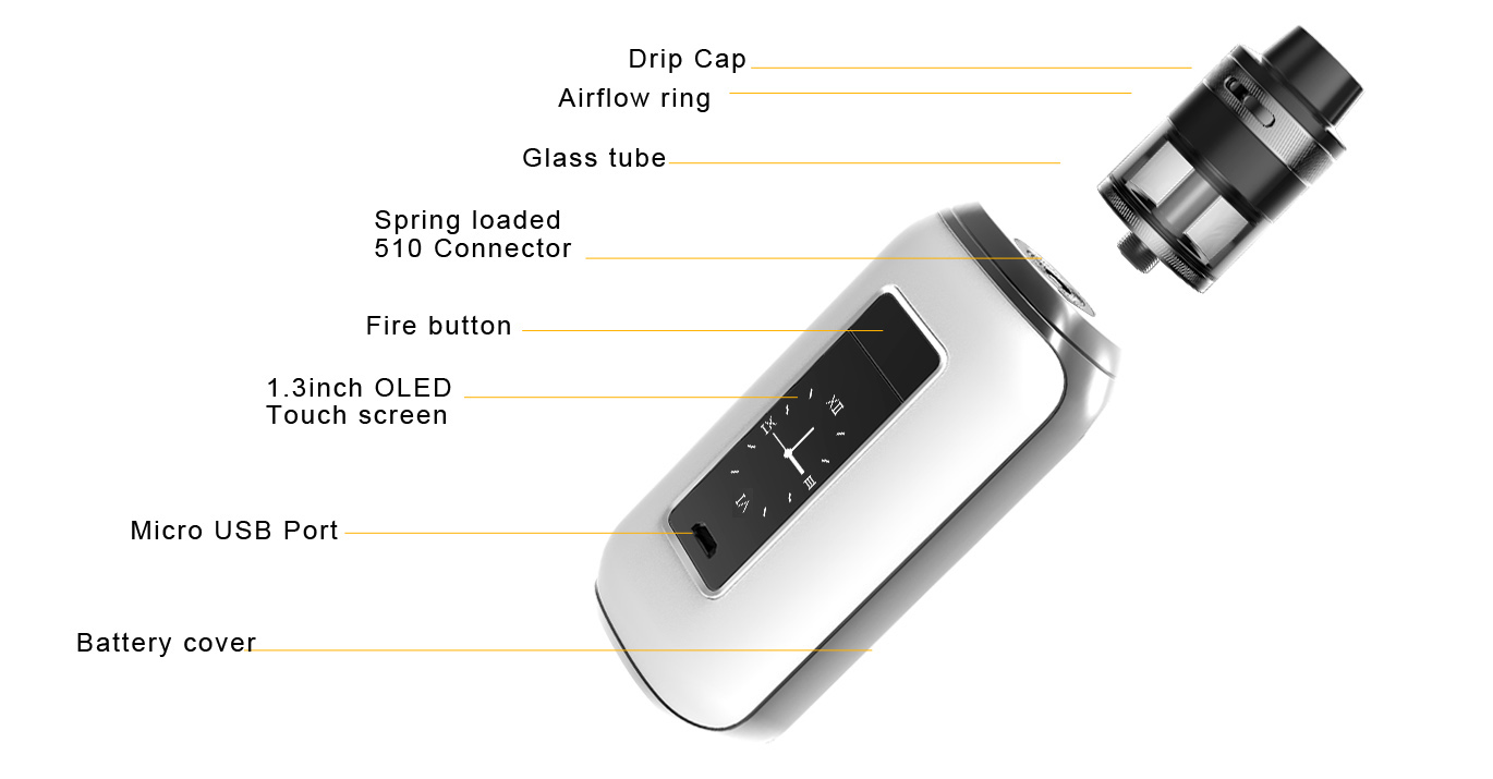 Aspire Skystar Revvo Components