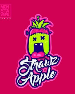 Monsta Vape Strawz Apple e liquid Monsta Vape Strawz Apple e liquid