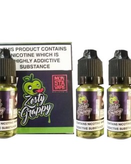 Monsta Vape Zesty Grappy E Liquid uk