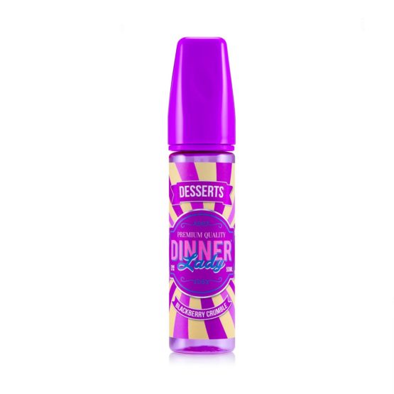 Dinner Lady Blackberry Crumble 50ML Short Fill E Liquid