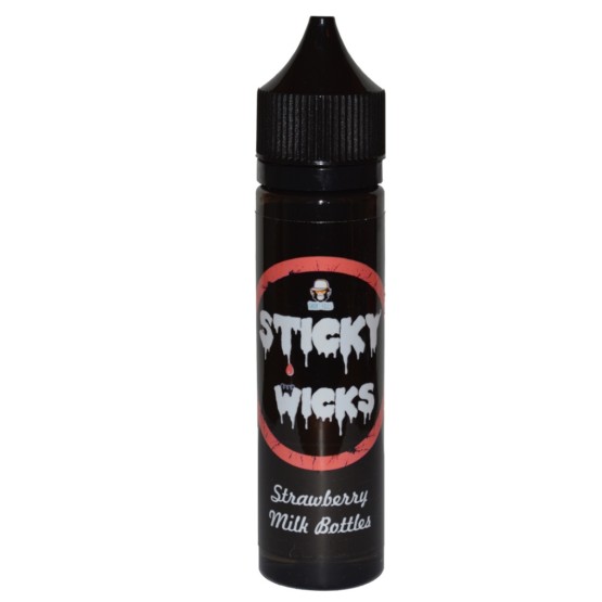 Sticky Wicks Strawberry Milk Bottles