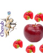 Apple Strawberry Cherub E Liquid Juice