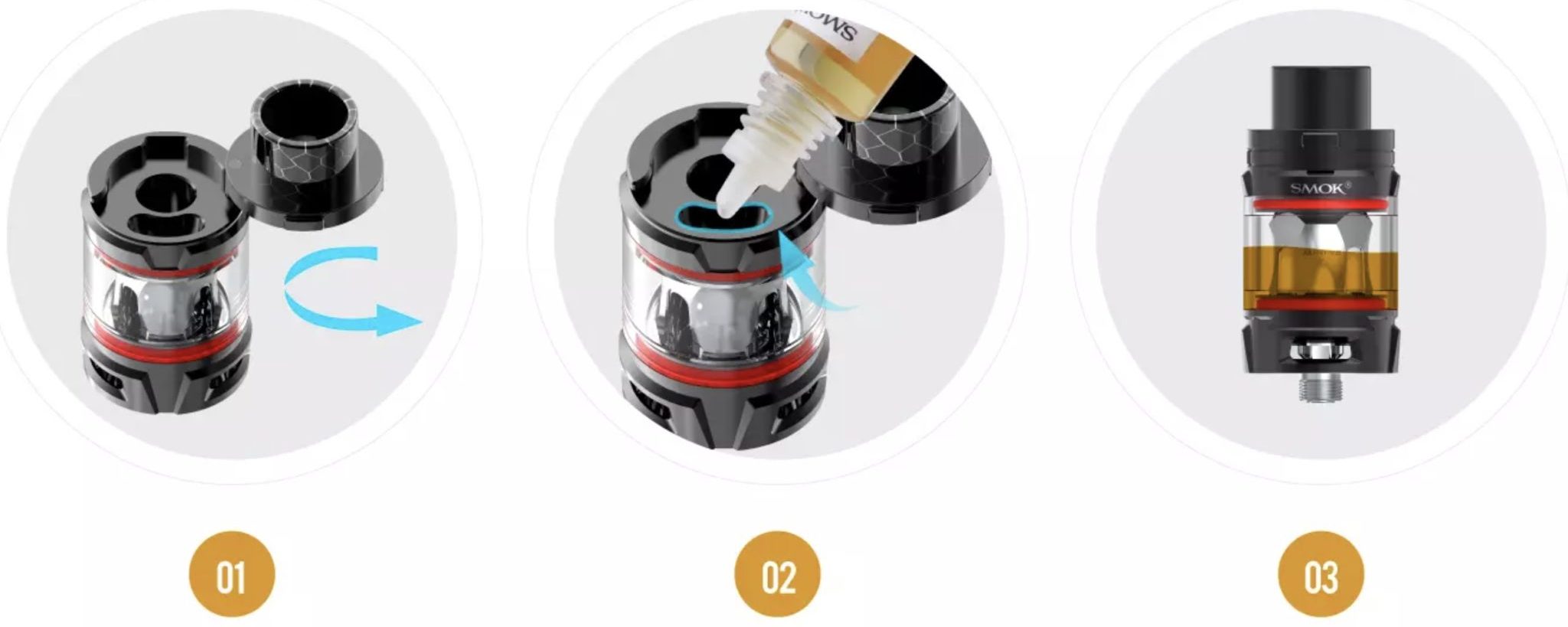 smok rkiss e liquid refill