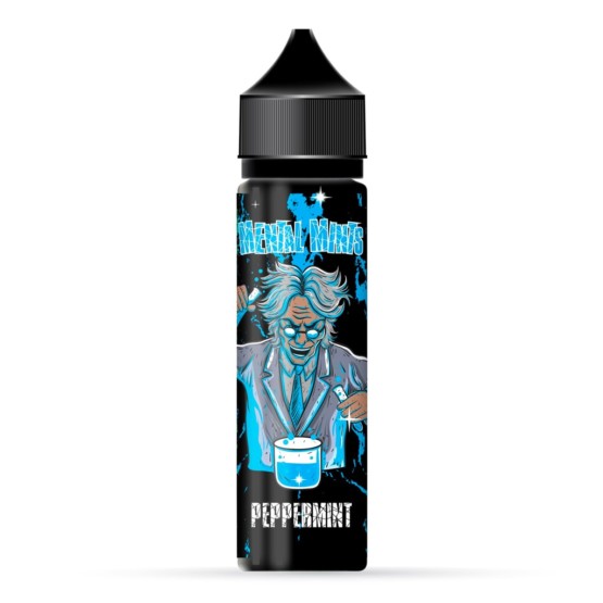 Mental Mints Peppermint 50ml Short Fill E Liquid