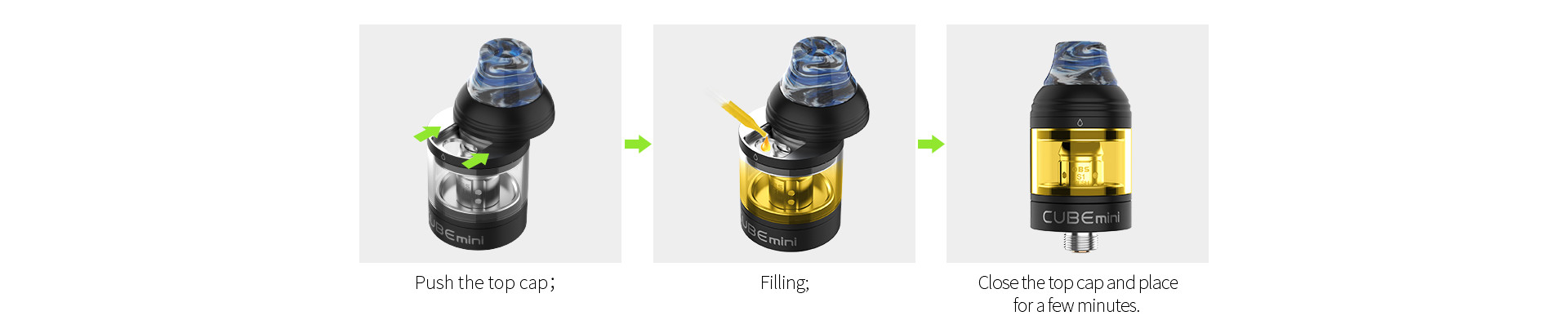OBS Cube Mini Refilling Instructions