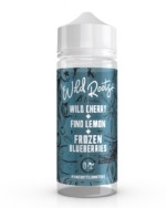 Wild Roots Wild Cherry Fino Lemon Frozen Blueberries 100ml short fill e liquid