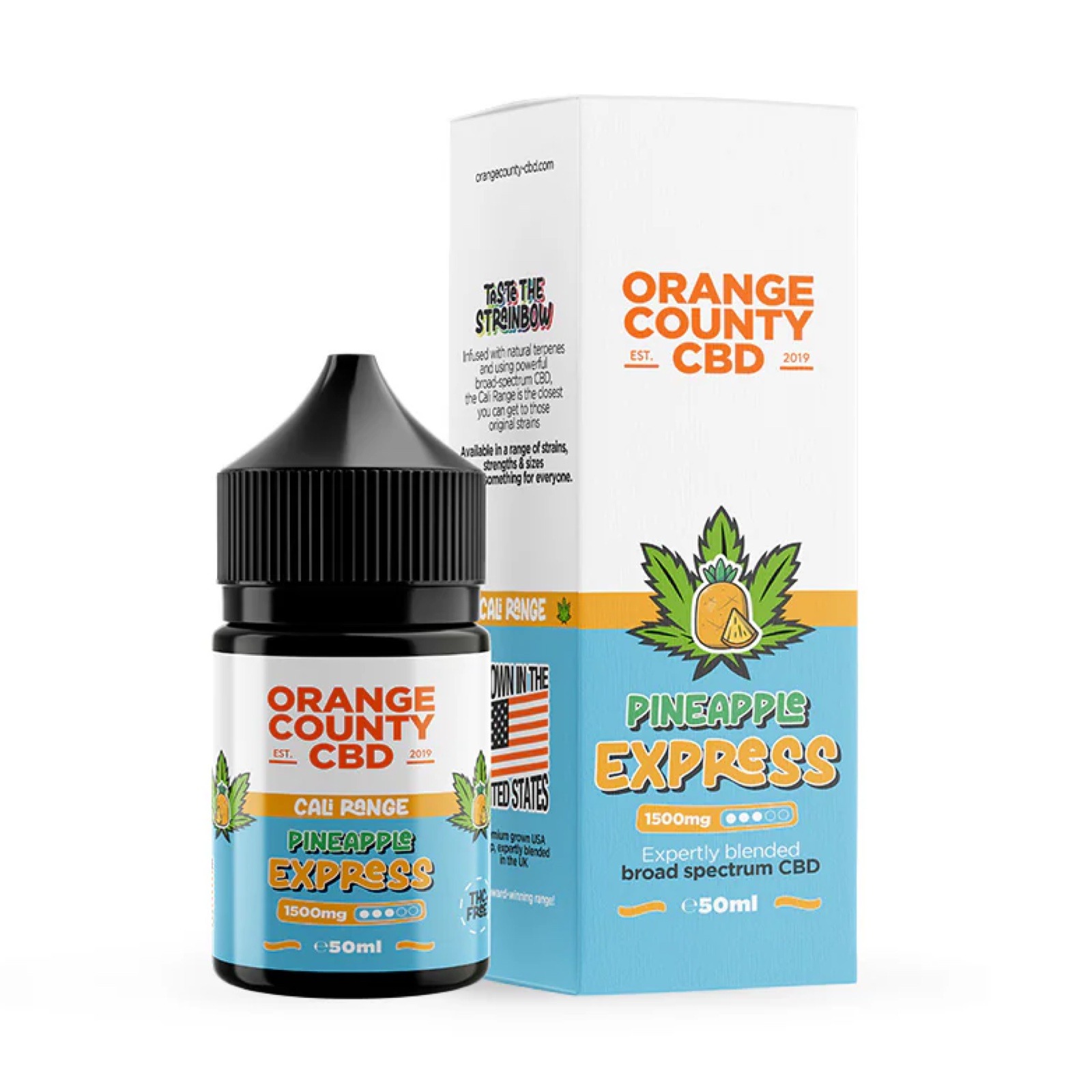 Orange County Pineapple Express CBD Broad Spectrum 1500mg Orange County Pineapple Express CBD Broad Spectrum 1500mg