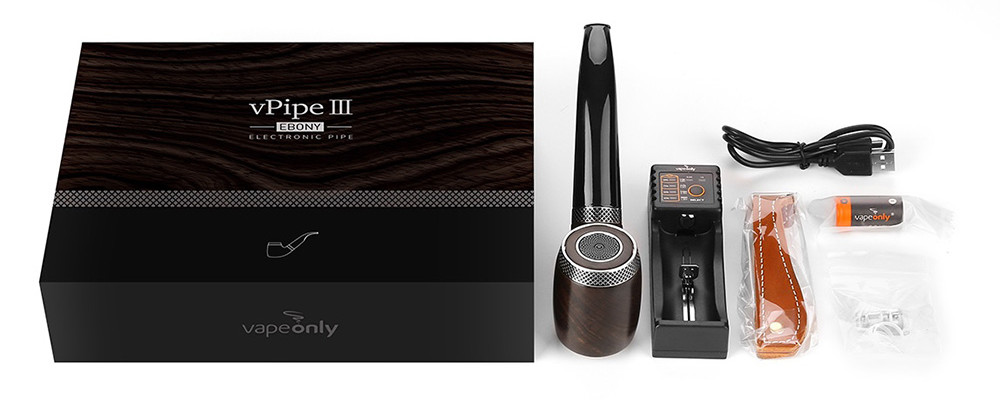 VapeOnly vPipe III Ebony Contents