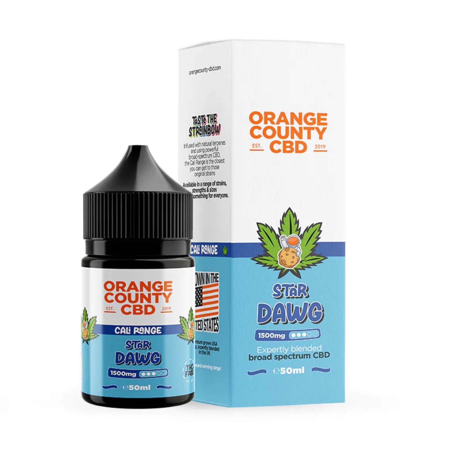 Orange County Star Dawg CBD Broad Spectrum 1500mg