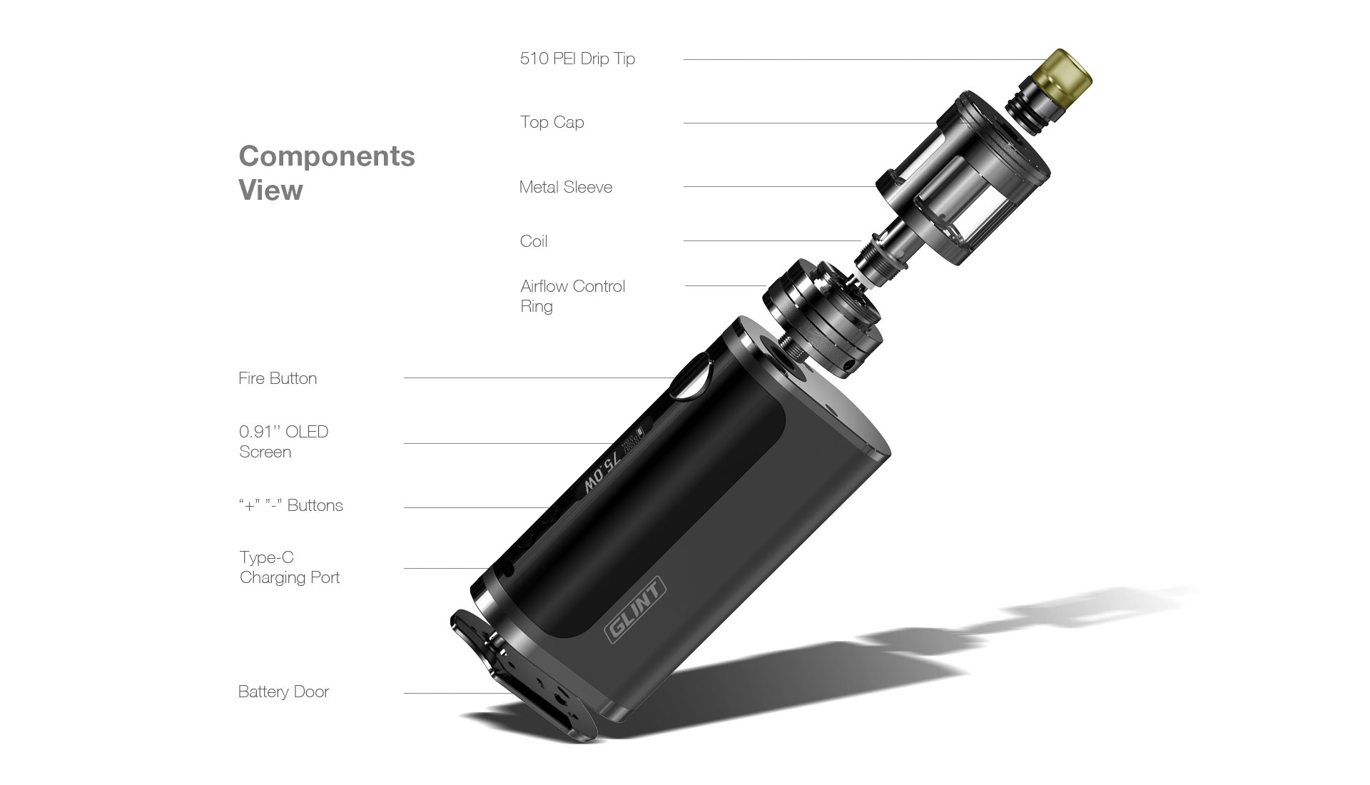 Aspire Nautilus GT Kit Components