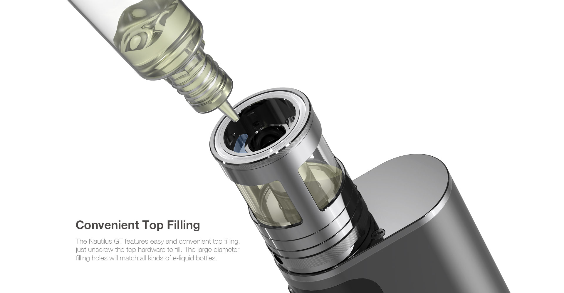 Aspire Nautilus GT Kit Refilling