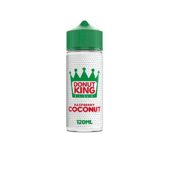 Donut King Raspberry Coconut 120ml Short Fills