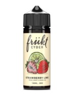 Frukt Cyder Strawberry Lime 100ml short fill e liquid bottle