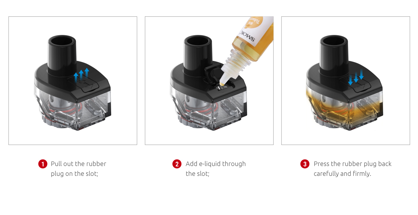 Refilling SMOK RPM80 Pod