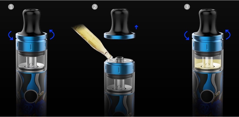 Voopoo Finic Top Refilling Instructions