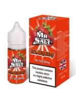 Mr Salt Strawberry Salt Nicotine E Liquid Bottle