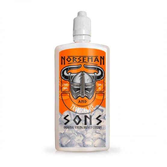 Norseman Tropical Punch Ice Sons 100ml Flask E Liquid Short Fill