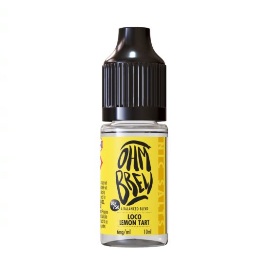 Ohm Brew Loco Lemon Tart Salt E Liquid