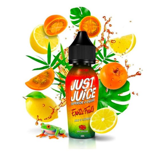 Just Juice Exotic Fruits Lulo Citrus 50ml Short Fill E Liquids