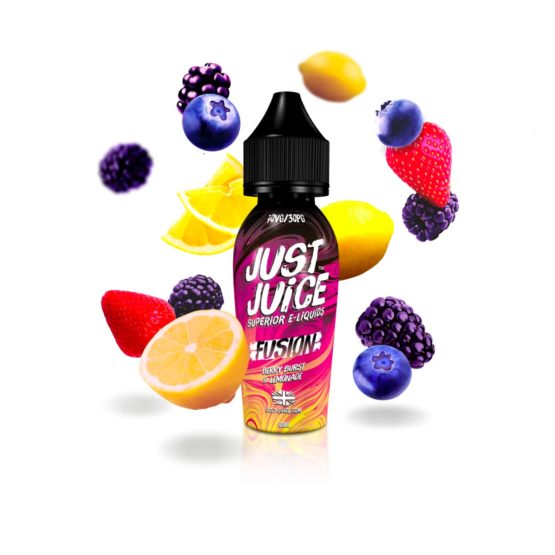 Just Juice Fusion Limited Edition Berry Burst Lemonade 50ml Shortfill e Liquid