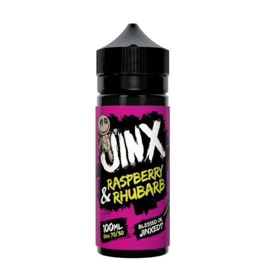 Jinx Raspberry Rhubarb 100ml Short Fill E Liquids