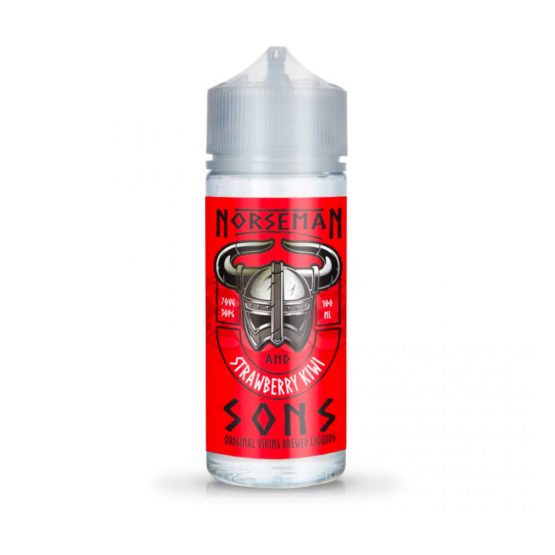 Norseman Strawberry Kiwi 100ml E Liquid Short Fills