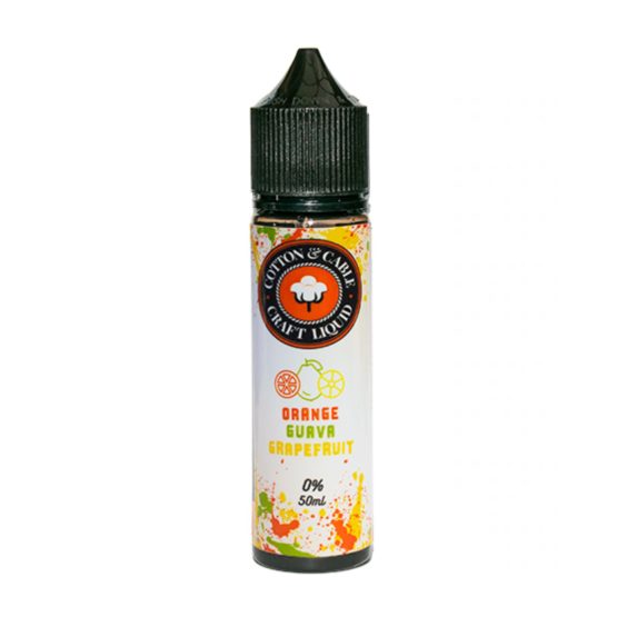 Cotton Cable Craft Liquid Orange Guava Grapefruit 50ml E Liquid