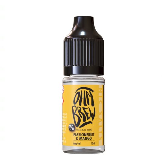 Ohm Brew Passionfruit Mango Salt E Liquid