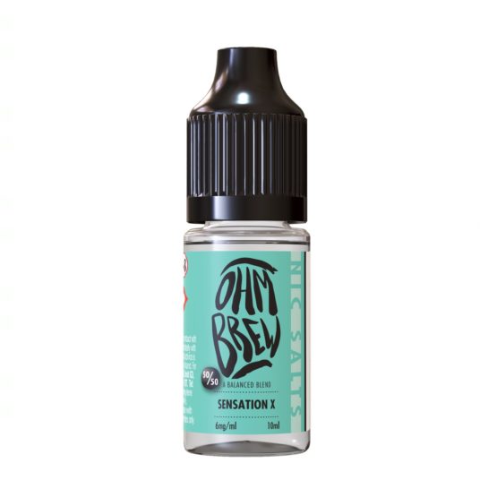 Ohm Brew Sensation X Salt E Liquid