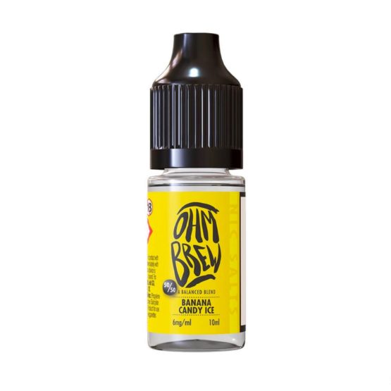 Ohm Brew Banana Candy Ice Salts E Liquid