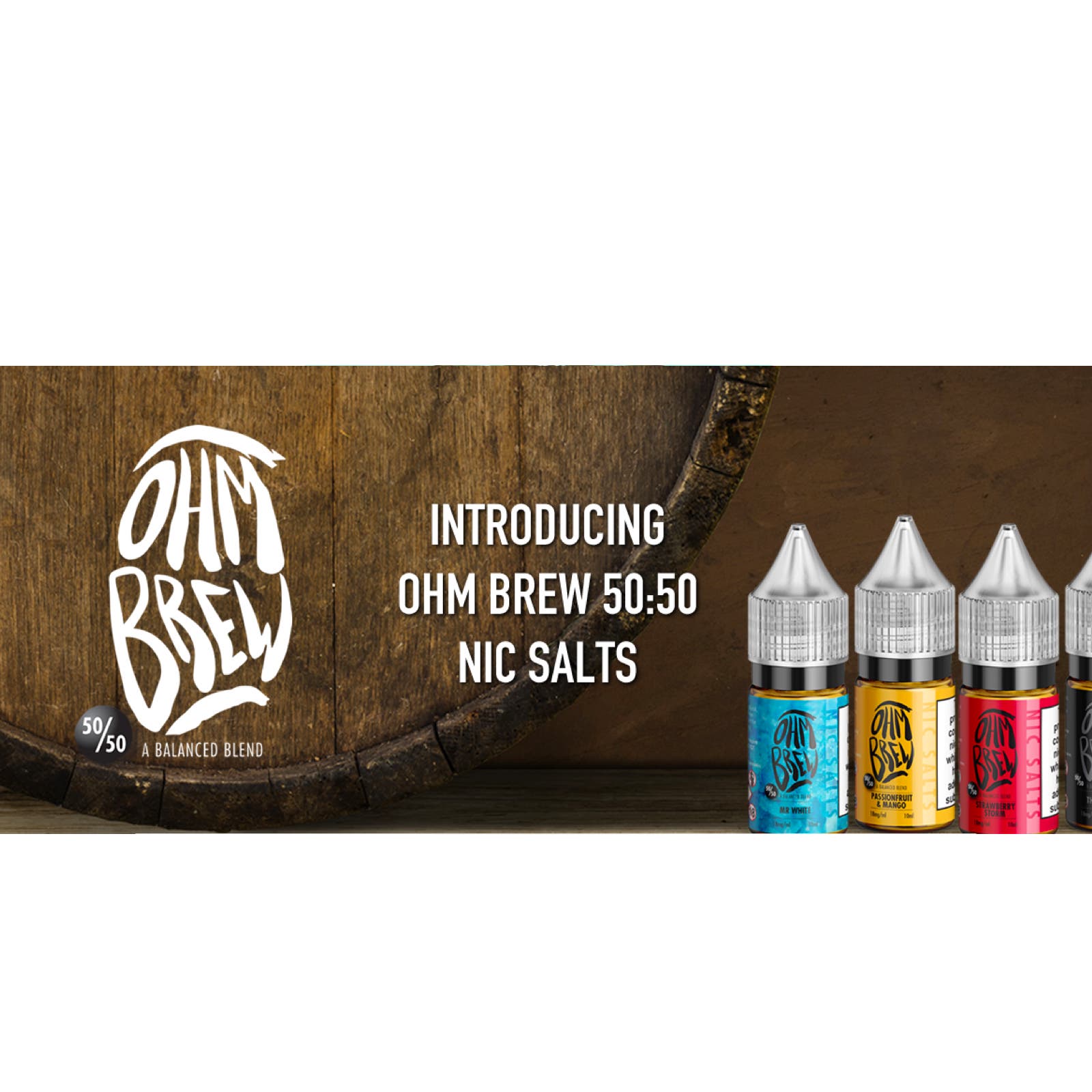 Ohm Brew Salt Nicotine E Liquids