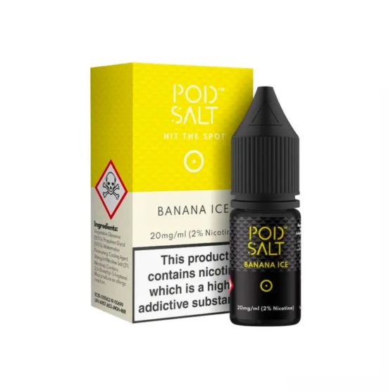 Pod Salt Banana Ice Nicotine Salts 20mg 11mg
