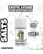 Suck It Salts Exotic Lychee 20mg E Liquids