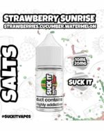 Suck It Salts Strawberry Sunrise 20mg E Liquids