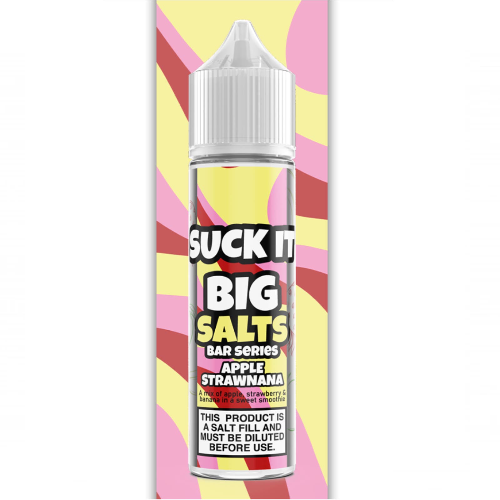 Suck It Big Salts Apple Strawnana - 60ml 10mg or 20mg Bottles UK
