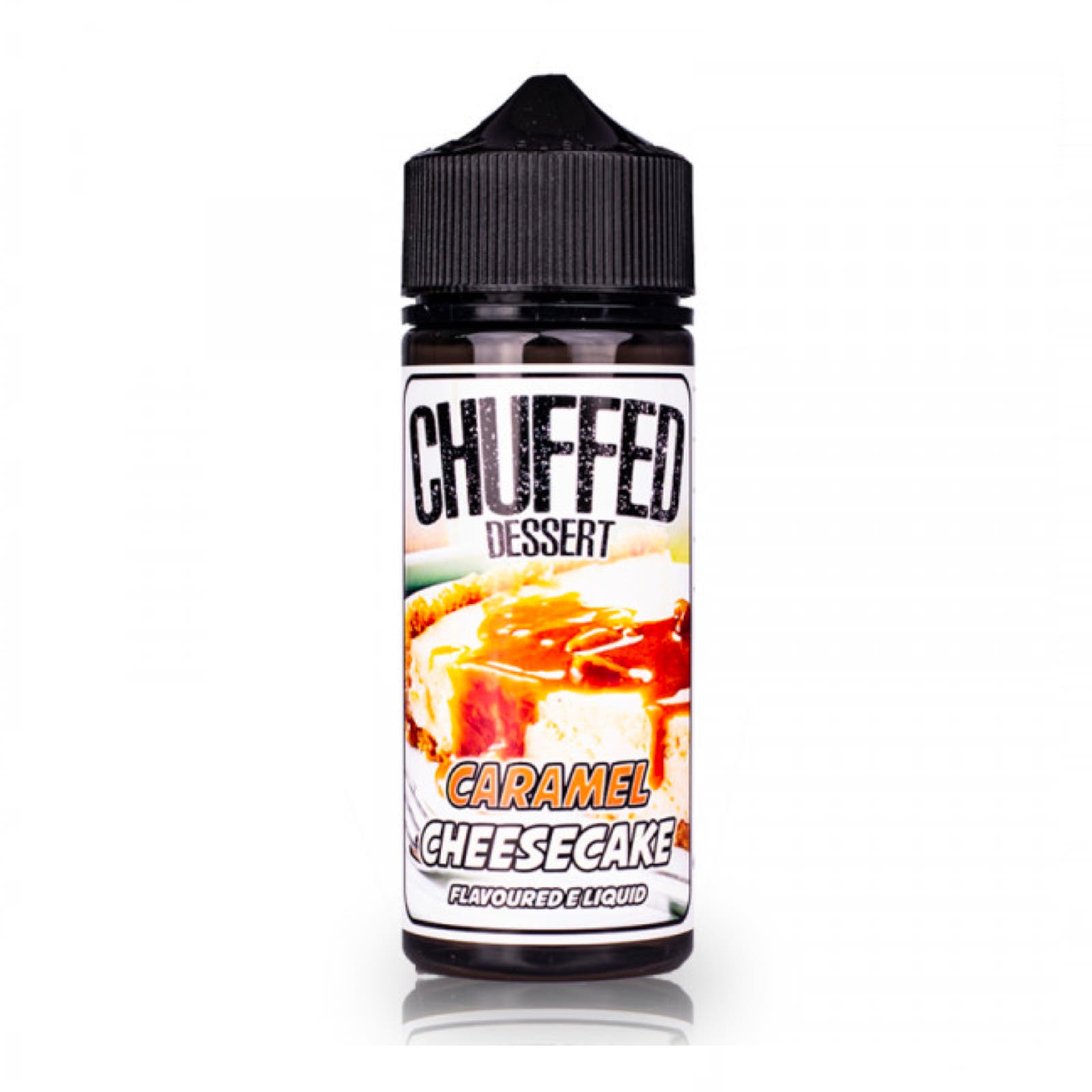 Chuffed Dessert Caramel Cheesecake 100ml Short Fill E Liquid UK Chuffed Dessert Caramel Cheesecake 100ml Short Fill E Liquid UK