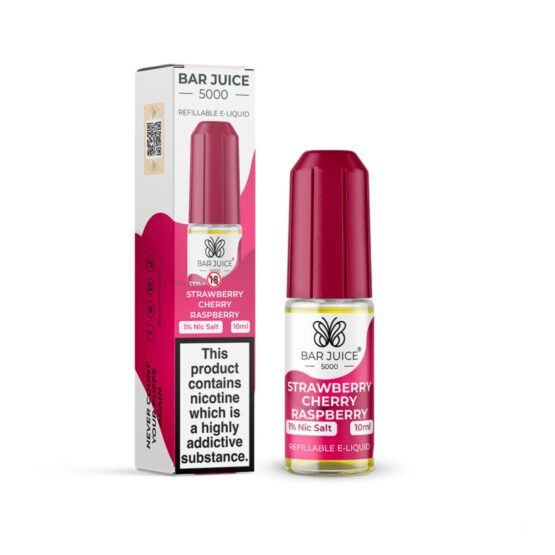 Bar juice Strawberry Cherry Raspberry Nicotine Salt E Liquid