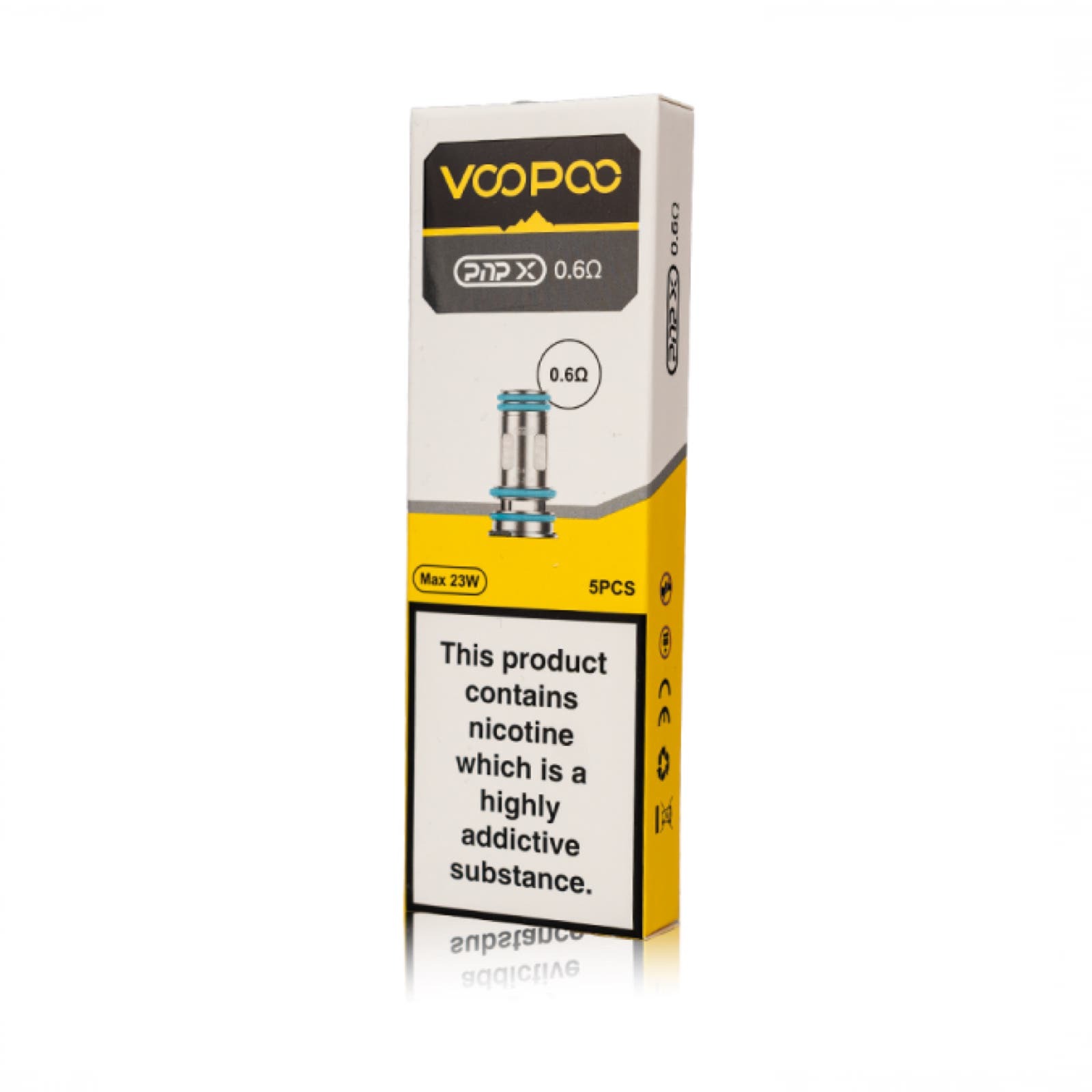 voopoo coil wattage Voopoo PNP-X 0.6ohm Replacement Coils