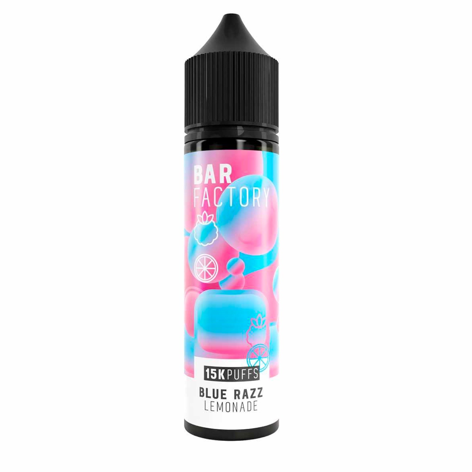 Bar Factory Blue Razz Lemonade 50ml Short Fill E-Liquid | UK