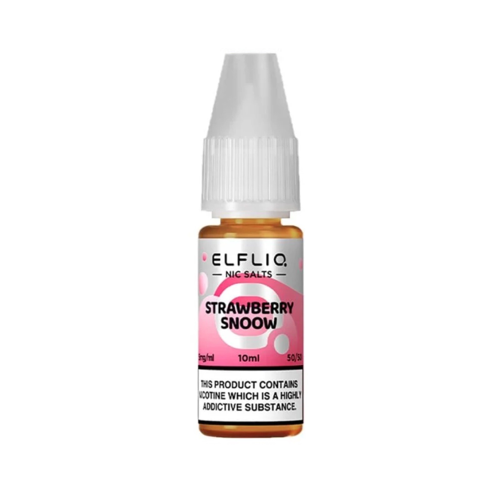 Elfliq Strawberry Snoow 10mg Salt Nicotine E Liquid
