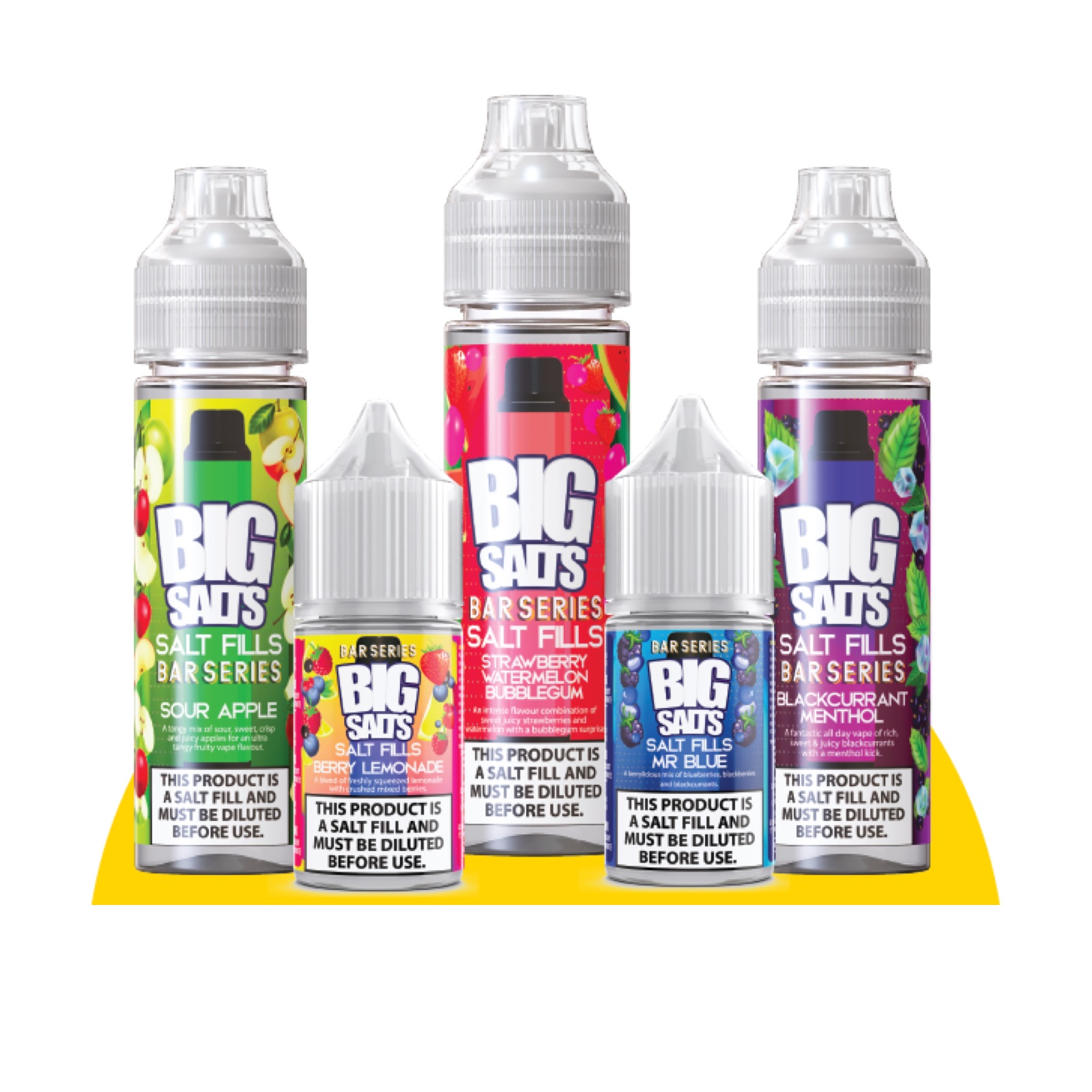 Big Salts 60ml 20ml Longfill Bottles Produce Review
